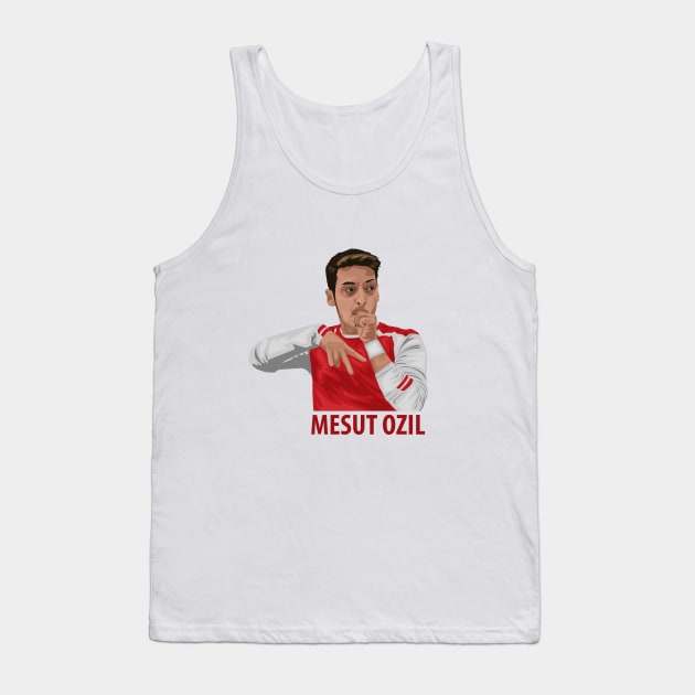 Mesut Ozil Tank Top by siddick49